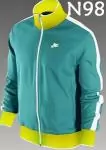 nike limitless striped veste mode n98a-2012-green blance